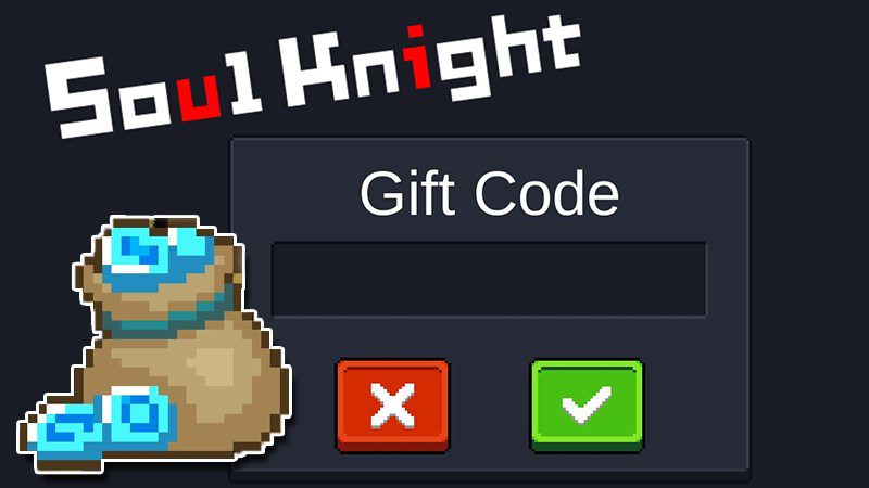 Instructions to enter code Soul Knight