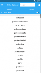 Collins Spanish Complete Dictionary 11.1.559 Apk for Android 2