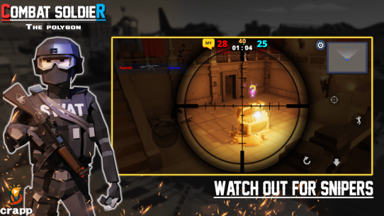 Combat Soldier – The Polygon 0.30 Apk + Mod for Android 5