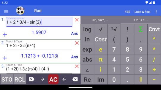 Complex Number Calculator 1.1 Apk for Android 2