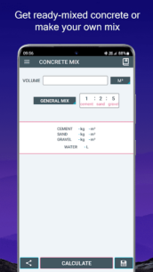 Concrete Calculator 11.11 Apk + Mod for Android 3