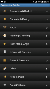 Construction Calc Pro 6.95 Apk for Android 1