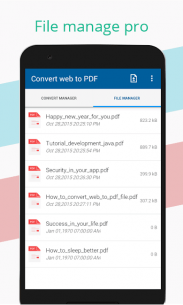 Convert web to PDF 4.8.10 Apk + Mod for Android 3