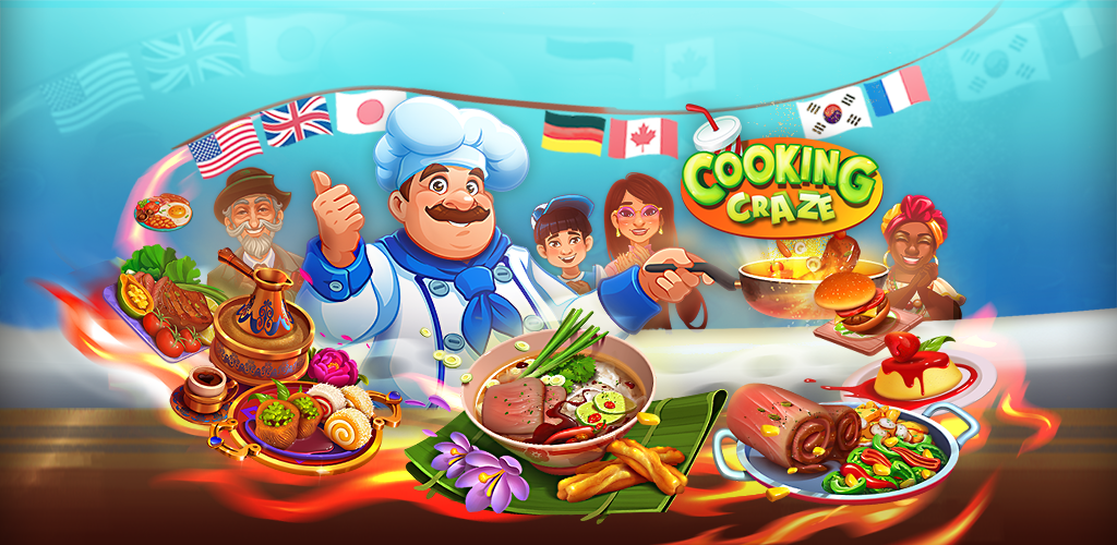 cooking craze android games cover