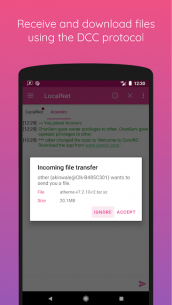 CoreIRC – Social Chat, DCC File Transfers 20.09wk36 Apk for Android 3