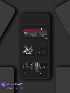Coves KWGT – Neumorphism inspired widgets 9.0 Apk for Android 1