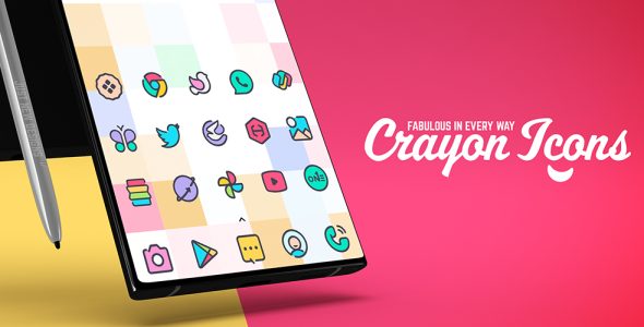 crayon icon pack cover