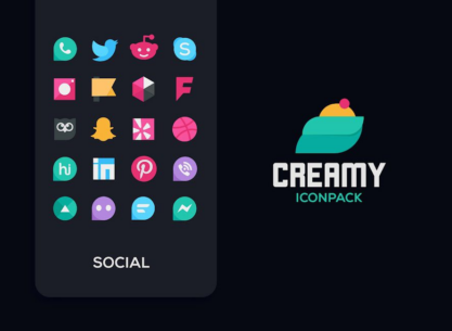 Creamy Icon pack (PRO) 3.0 Apk for Android 3