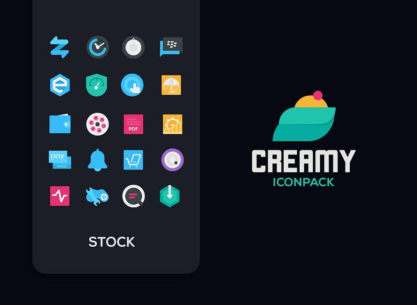 Creamy Icon pack (PRO) 3.0 Apk for Android 4