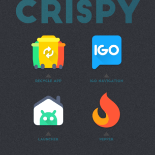 Crispy Icon Pack 4.2.5 Apk for Android 4