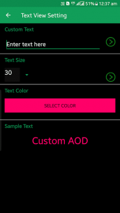 Custom AOD (Add images on Always On Display) 3.0.7 Apk for Android 4