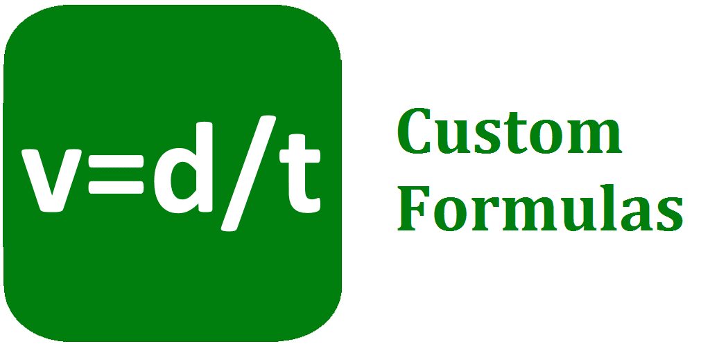 custom formulas android cover