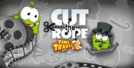 cut the rope time travel game cover