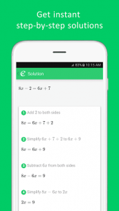 Cymath – Math Problem Solver (PRO) 2.39 Apk for Android 2