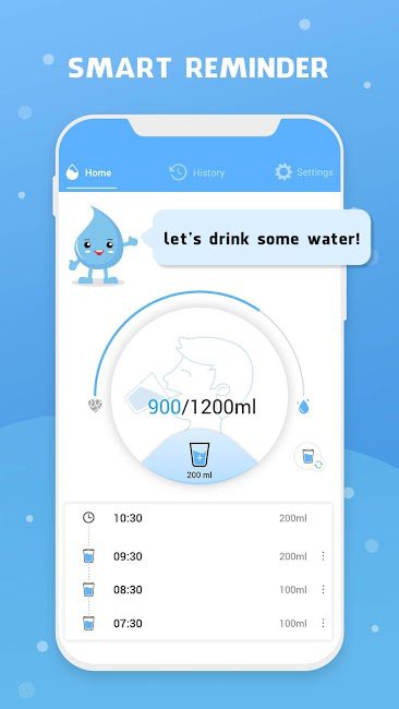 Daily Water Drink Reminder – Water Intake Tracker 1.4 Apk for Android 1