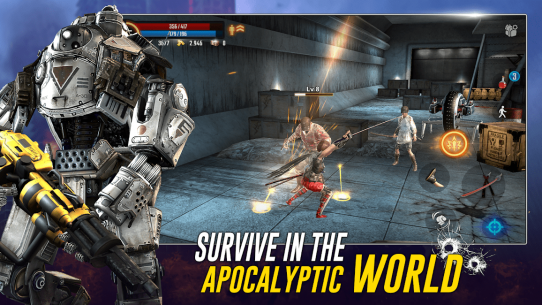 Cyber Prison 2077 Future Action Game against Virus 1.3.10 Apk + Mod + Data for Android 4