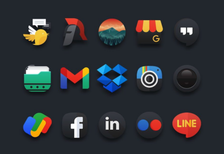 Darko – Icon Pack 4.3 Apk for Android 1