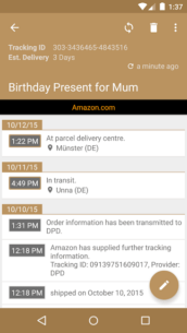 Deliveries Package Tracker (PRO) 5.7.23 Apk for Android 3