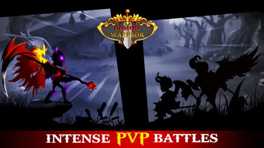 Demon Warrior: Stickman Shadow – Fight Action RPG 7.0 Apk + Mod for Android 2