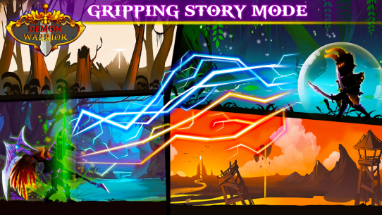 Demon Warrior: Stickman Shadow – Fight Action RPG 7.0 Apk + Mod for Android 4
