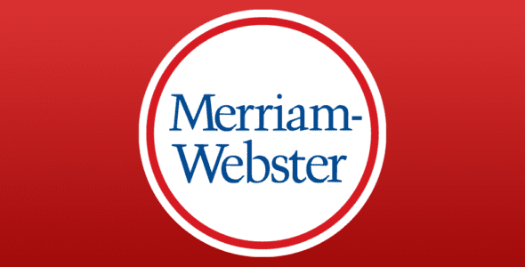 dictionary merriam webster cover