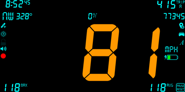 DigiHUD Pro Speedometer 1.1.16.2 Apk for Android 1