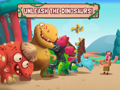Dino Bash: Dinosaur Battle 1.9.8 Apk + Mod for Android 2