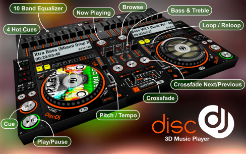 DiscDj 3D Music Player – 3D Dj Music Mixer Studio (PRO) 4.007s Apk for Android 5