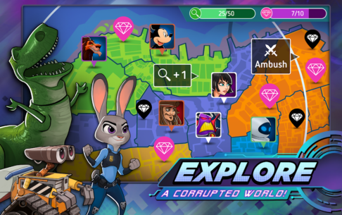 Disney Heroes: Battle Mode 6.0 Apk + Mod for Android 5