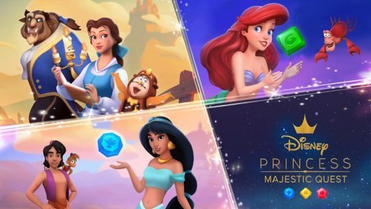 Disney Princess Majestic Quest: Match 3 & Decorate 1.7.1a Apk for Android 1