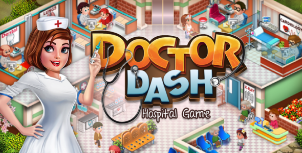doctor dash hospital game cover