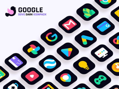 Dove Dark : Icon Pack 4.1 Apk for Android 3