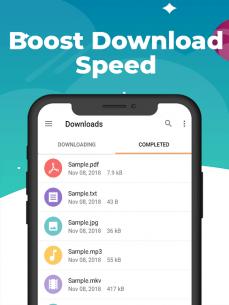 Download booster, Download manager & Accelerator 1.3.6 Apk for Android 1
