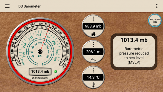 DS Barometer – Altimeter and Weather Information 3.77 Apk for Android 1