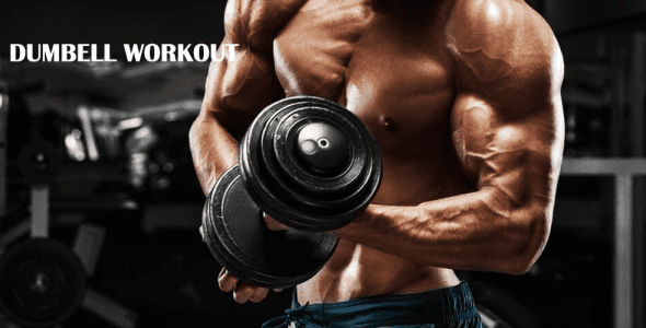 dumbbell home workout app cover