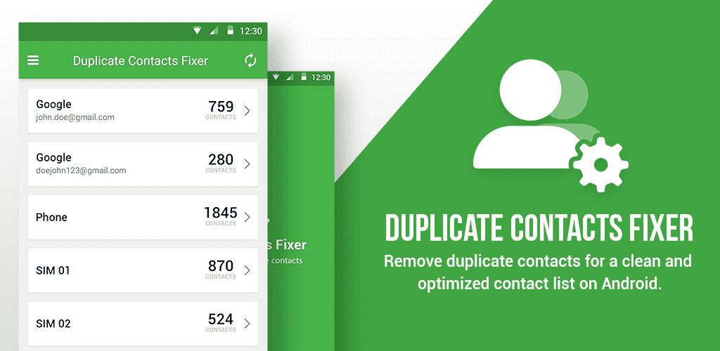 duplicate contacts fixer cover