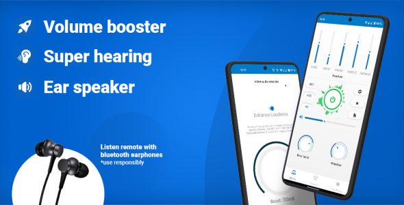 ear speaker volume booster super hearing cover