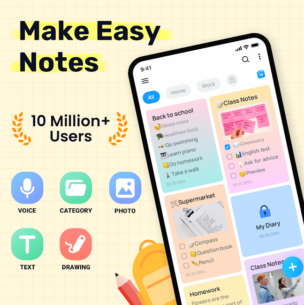 Easy Notes – Notebook, Notepad (VIP) 1.1.62.0315 Apk for Android 1