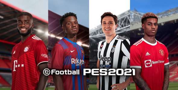 efootball pes 2021 cover