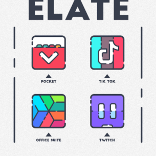 Elate Icon Pack 2.1.0 Apk for Android 4