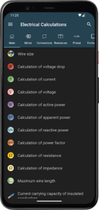 Electrical Calculations 10.0.0.1 Apk for Android 1