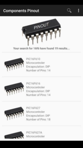 Electronic Component Pinouts 17.01 Apk for Android 2