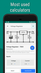 Electronics Engineering Calculators PRO 3.1.7 Apk for Android 4