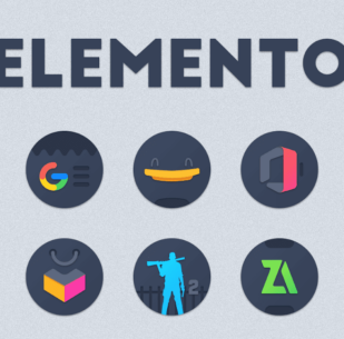 Elemento dark Icon Pack 1.6.0 Apk for Android 3