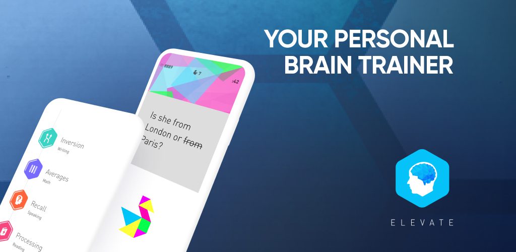elevate brain training android cover