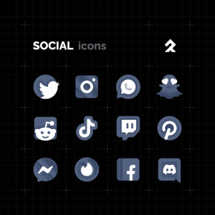ENIX DARK Icon Pack 1.0 Apk for Android 3