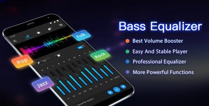 equalizer bass booster pro cover