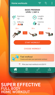 Everyday home workouts – gymnastics training 2.3 Apk for Android 1