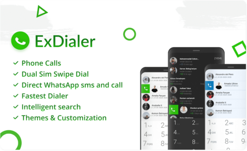 ExDialer – Phone Call Dialer (PREMIUM) 3.8.1 Apk for Android 1