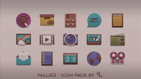 Fallies Icon pack – Chocolat 1.3.2 Apk for Android 1